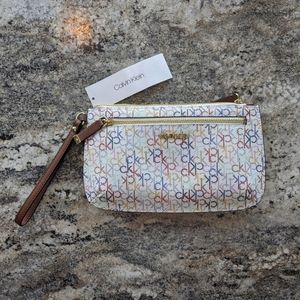 NWT Calvin Klein wristlet
